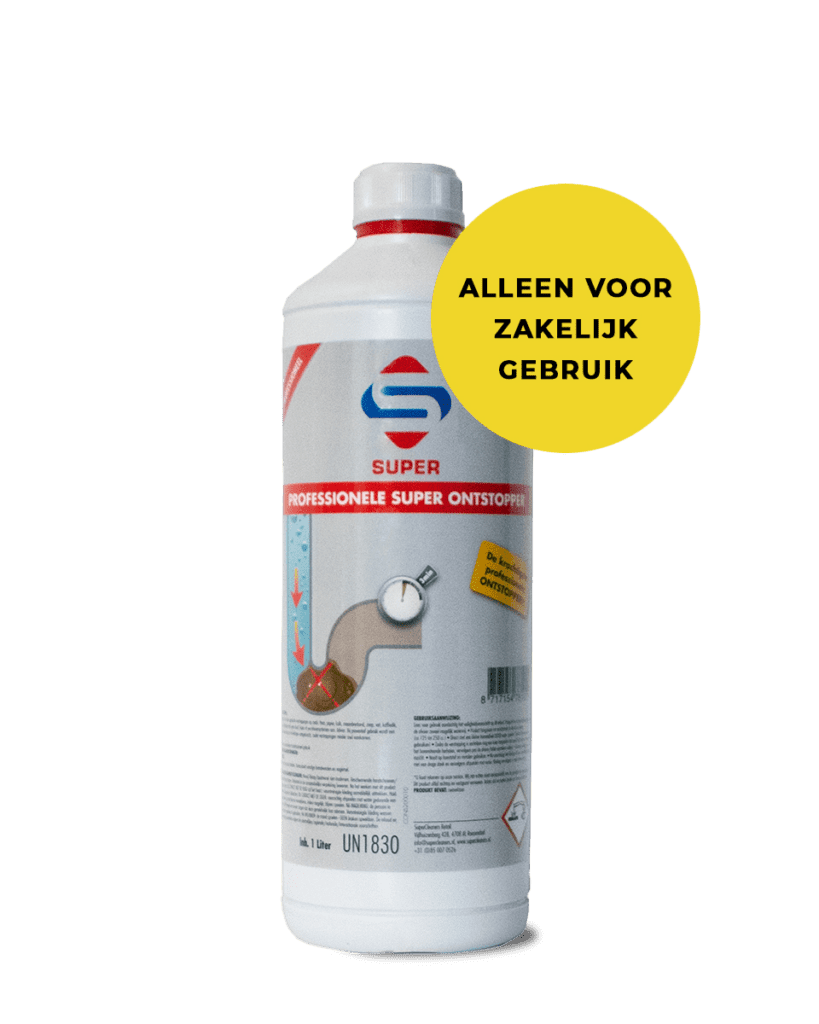 professionele Super ontstopper zwavelzuur zakelijk gebruik 1L
