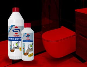 Chemische wc ontstopper