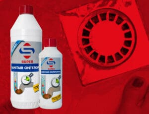 Blog banner ontstoppen doucheput