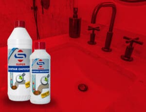 Banner BLOG wasbak ontstoppen met ontstopper