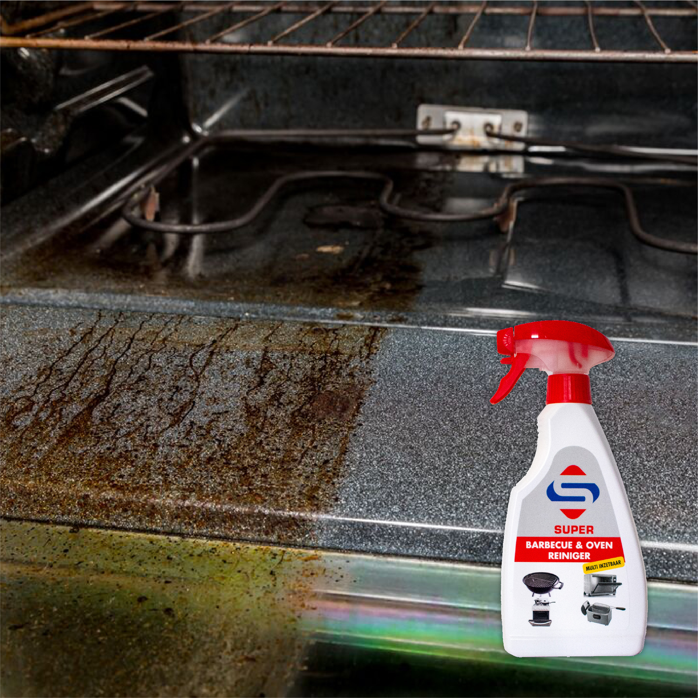 Vette oven schoonmaken